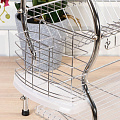 Сушилка для посуды, с поддоном, 42х26х38 см, хром, Y452 - фото 4