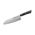 Нож кухонный Samura, Harakiri, сантоку, нержавеющая сталь, 17.5 см, рукоятка пластик, SHR-0095B/K - фото 3