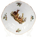 Салатник фарфор, круглый, 16 см, Охотничьи сюжеты Олень, Bernadotte, P1750675JQZU001011