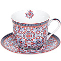 Чайная пара фарфор, 2 предмета, на 1 персону, 370 мл, Korall, Mauritania Jumbo, B0940-A06948