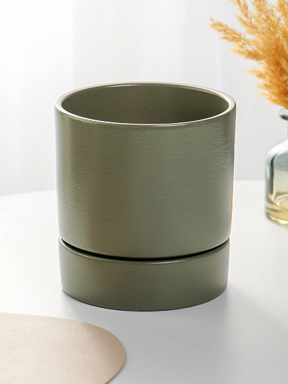 Горшок керамика, 1.8 л, форест, Берген № 3, 021699