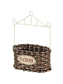 Кашпо подвесное 18х10х27 см, Плетение, Y4-6520 - фото 2