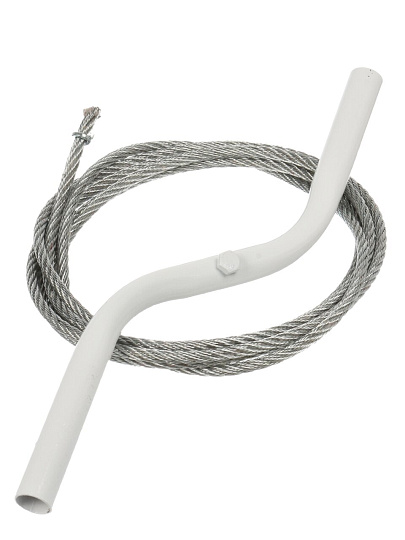 Трос сантехнический канализационный канатный, диаметр 6х2.5 м, СантехКреп, 3.1.1.1.