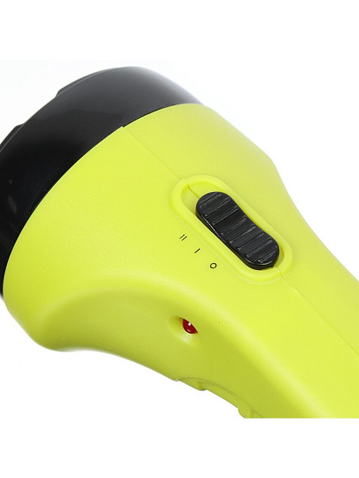 Фонарь ручной встроенный аккумулятор, ФАZА, AccuF2-L07-gn, зарядка от сети 220 В, пластик, зеленый, 2857873