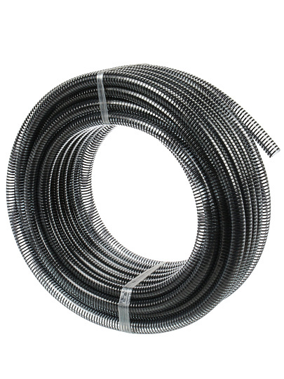 Шланг напорно-всасывающий, ПВХ, d22 мм, черный, Tuboflex, 30 м