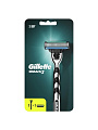 Станок для бритья Gillette, Mach3, для мужчин, 3 лезвия, 2 сменные кассеты - фото 8