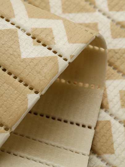 Коврик для ванной, антискользящий, 0.8х15 м, вспененный ПВХ, Вилина, Виктория, V24BG