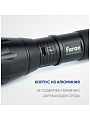 Фонарь ручной, встроенный аккумулятор, Feron, TH2400, зарядка от USB, алюминий, режим SOS, USB ZOOM, 41682 - фото 6