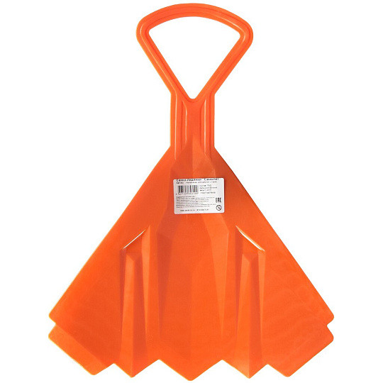 Ледянка пластик, d42 см, в ассортименте, Самолет, 078-001