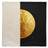 Наволочка декоративная Полусфера Золото, 100% полиэстер, 43 х 43 см, черная, A130014 - фото 2