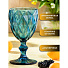 Бокал для вина, 250 мл, стекло, 6 шт, Синий - фото 5