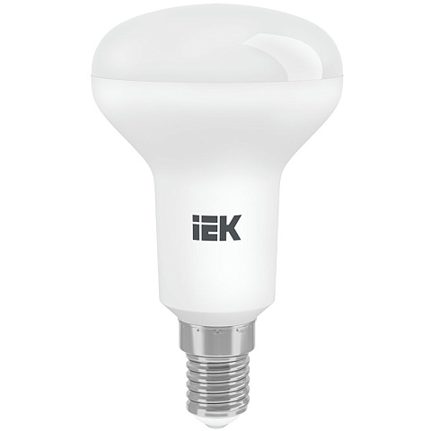 Лампа светодиодная E14, 5 Вт, 40 Вт, 230 В, рефлектор, 3000 К, свет теплый белый, IEK, R50, LED