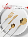 Набор столовых приборов нержавеющая сталь, 4 предмета, подарочная упаковка, Y6-10268 - фото 4
