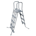 Бассейн каркасный Bestway, 488х122 см, Power Steel Deluxe, 56666BW, фильтр-насос, лестница, тент, 19480 л - фото 4