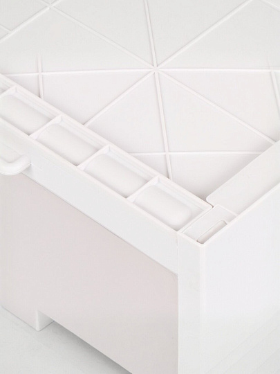 Контейнер для хранения обуви, 15.8х25х35 см, белый, Y4-6462