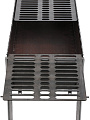 Мангал 750х270х360 мм, 4 мм, откидные решетки, дачный, ВЗР2122, Grillux - фото 9