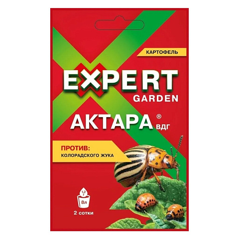 Инсектицид Актара, от колорадского жука, порошок, 1.2 г, Expert Garden