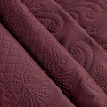 Покрывало евро, 240х220 см, 100% полиэстер, стеганое, Silvano, Ульстрасоник Мозаика, черничное, AI-0404004 - фото 4