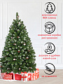 Елка новогодняя напольная, 150 см, Снежная королева заснеженная, ель, зеленая, хвоя ПВХ пленка, 33150, ЕлкиТорг - фото 3