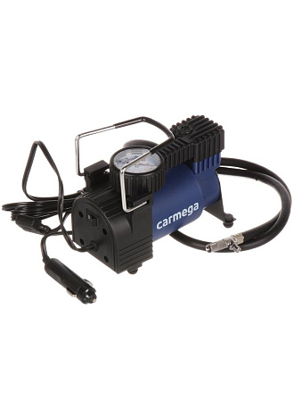 Компрессор автомобильный Carmega, АC-30, 30 л/мин, 12 В, 7 атм, 156 Вт, к прикуривателю, 150 PSI, сумка