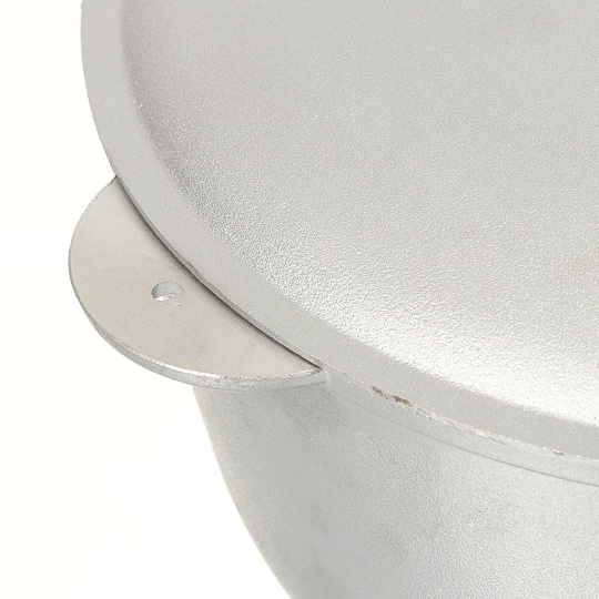 Казан алюминий, 6 л, с крышкой, Биол, К0600