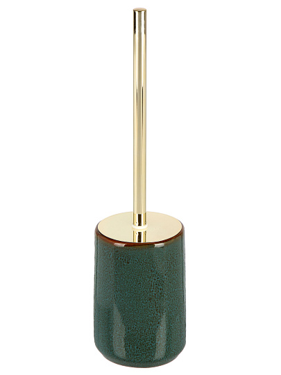 Ерш для туалета напол, керамика, графит глянцевый, Y4-9877