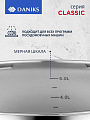 Кастрюля нержавеющая сталь, 6.5 л, крышка стекло, Daniks, Классика, SD-24, индукция - фото 3