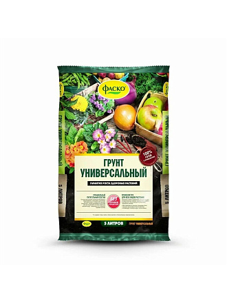 Грунт универсальный, 5 л, Фаско