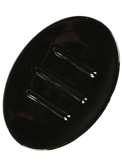 Мыльница настольная, Черно-белая , керамика, 13.9х9.7х2.4 см, белая, BCE1160AA-SD