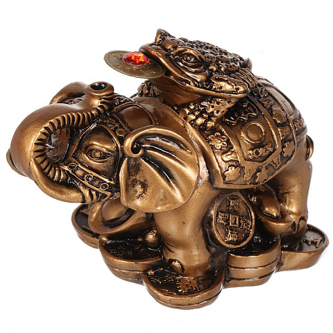 Фигурка декоративная Слон, 5х5.5 см, Y6-10611