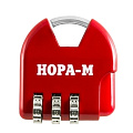 Замок навесной Нора-М, 601, кодовый, красный