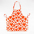 Фартук «Этель» Red hearts 60х65см, 100% хл, саржа 190 г/м2, 5376649 - фото 4