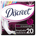 Прокладки женские Discreet, Deo Irresistible Multiform Single, 20 шт, 0001037330