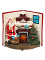 Фигурка декоративная У камина, 26х17х20.5 см, музыкальная, LED, 3хАА, Y4-7512 - фото 2