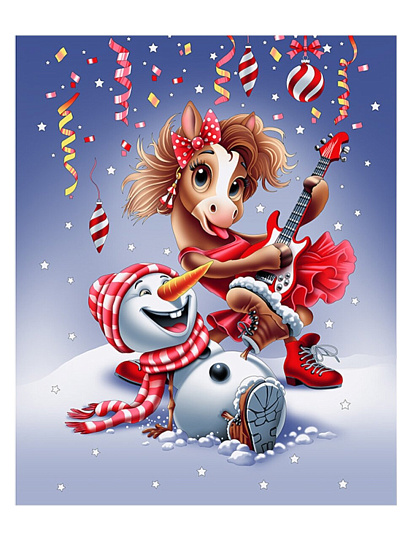 Набор полотенец кухонных 2 шт, 45х60 см, вафельный, хлопок, Конфетти, Россия