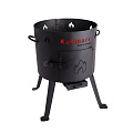 Учаг для казана 4.5 л, съемные ножки, дверца, кочерга, колосник, Kukmara, ук08