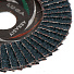 Круг лепестковый торцевой КЛТ1 для УШМ, LugaAbrasiv, диаметр 125 мм, посадочный диаметр 22 мм, зерн ZK24, шлифовальный - фото 3