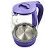 Чайник электрический Gelberk, GL-471, фиолетовый, 1.8 л, 2000 Вт, скрытый нагревательный элемент, стекло - фото 2