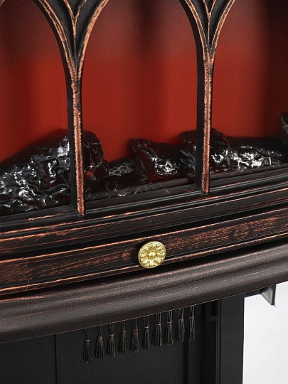 Камин декоративный 31х15х36 см, с функцией обогрева, 1000 Вт, M120030