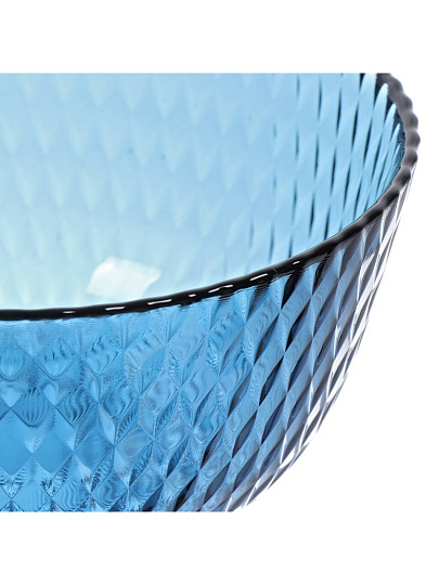 Салатник стекло, круглый, 12х6 см, Идиллия Лондон Топаз, Luminarc, Q1317, синий