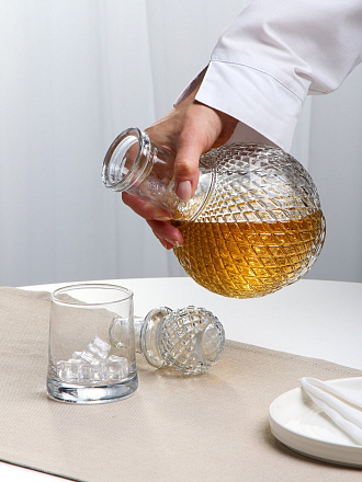 Графин стекло, 1.05 л, Turin art-fantasy, JU8054GCL