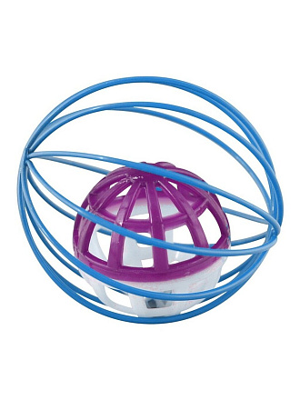 Игрушка для животных диаметр 6 см, MultiDom, Шарик-погремушка, VL40-140