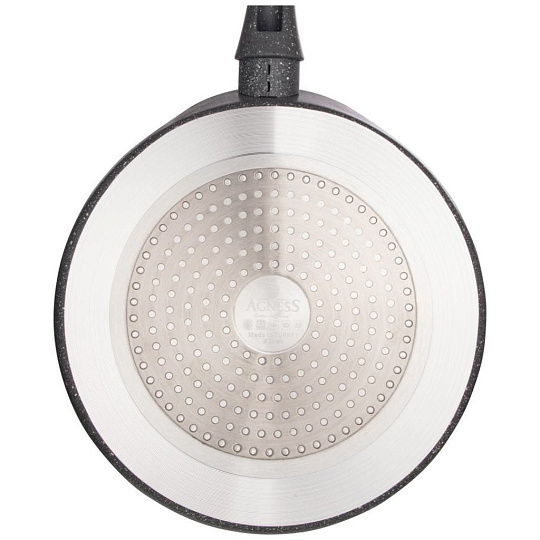 Сковорода блинная премиум &quot;grace&quot; Agness 22см, инд дно, трехслойное покр granit, pfoa free, 936-500