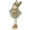 Фигурка декоративная Девочка, 15 см, мятная, Y4-9412