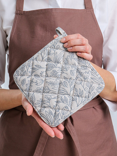 Прихватка 18х18 см, 100%хл, Silvano, Узор ветра