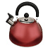 Чайник нержавеющая сталь, 2.5 л, со свистком, зеркальный, ручка пластиковая, Daniks, индукция, красный, MSY-021R - фото 4