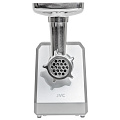 Мясорубка электрическая JVC, JK-MG127, 2500 Вт, реверс, 2.7 кг/мин, пластик, с отсеком для хранения насадок, белый, серебристая - фото 4