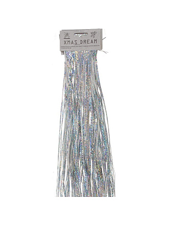 Дождик 20х100 см, серебристый, Xmas Dream, 20-100