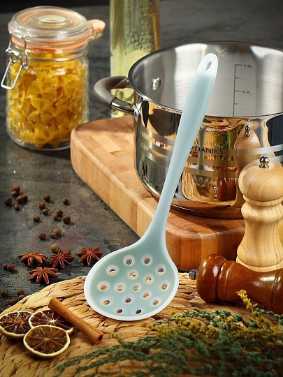 Шумовка силикон, навеска, Daniks, Verde, 161044-5