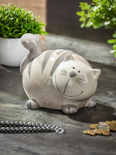 Копилка Котофей, 12х10х10 см, Y4-5257